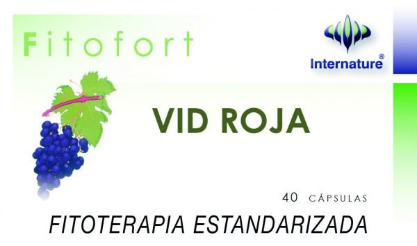 Fitofort Vid Roja 40 Capsulas