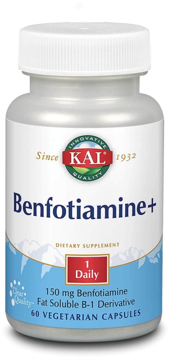 Benfiotiamine Plus 60 Cap. Vegetales