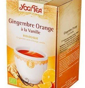 Jengibre-Naranja y Vainilla 17 Bolsitas Bio