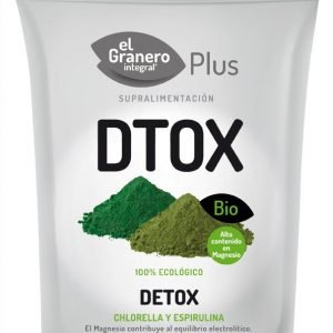 Detox con espirulina y chlorella 200 gramos